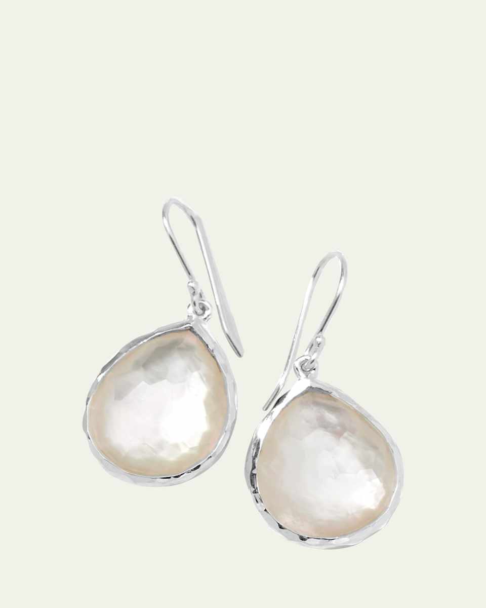 Small Teardrop Earrings in Sterling Silver